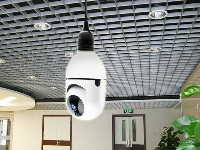 Bulb Shaking Head Machine Yilot APP Wireless WIFI Camera Home Security Monitoring - PryTheory