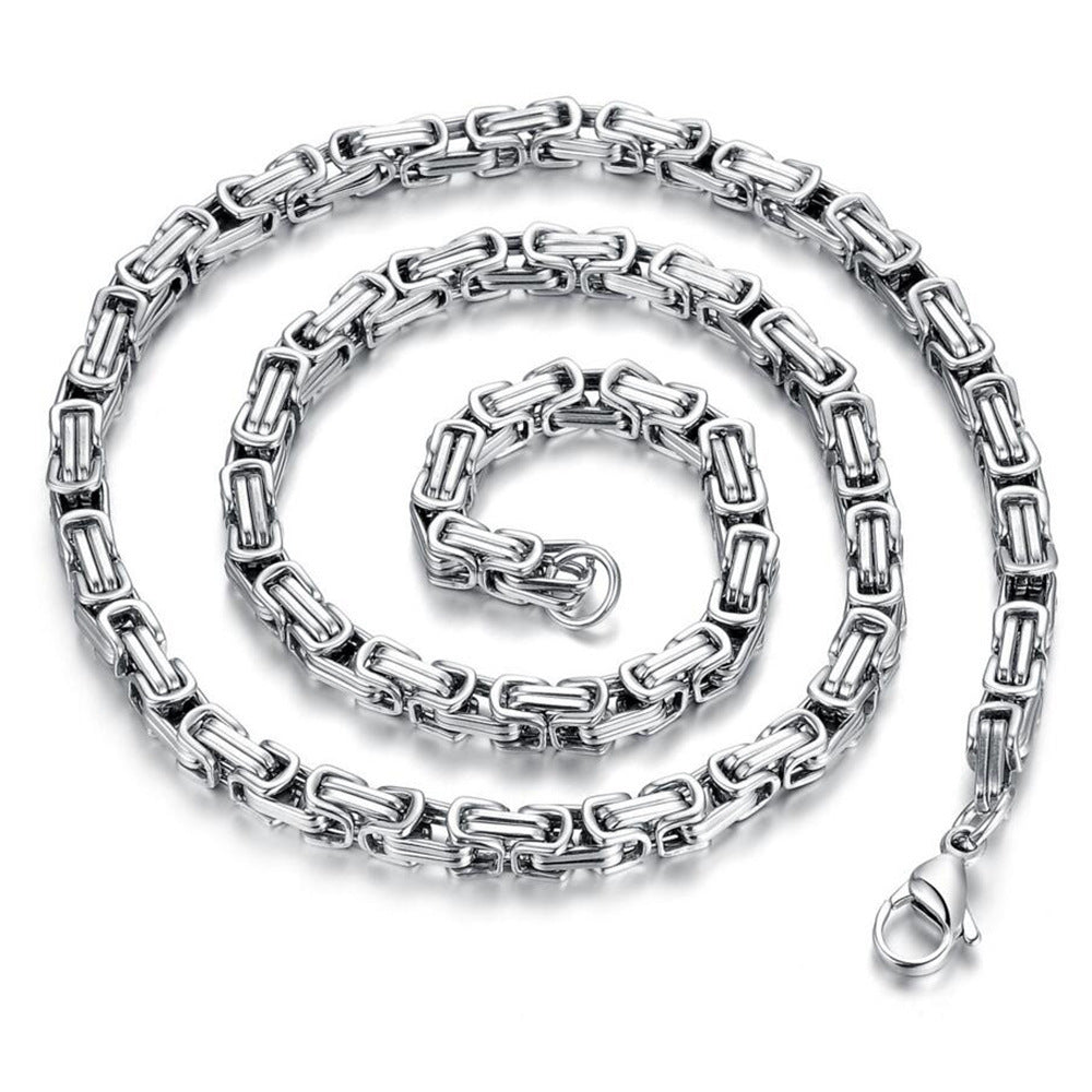 Stainless steel punk Necklace. - PryTheory