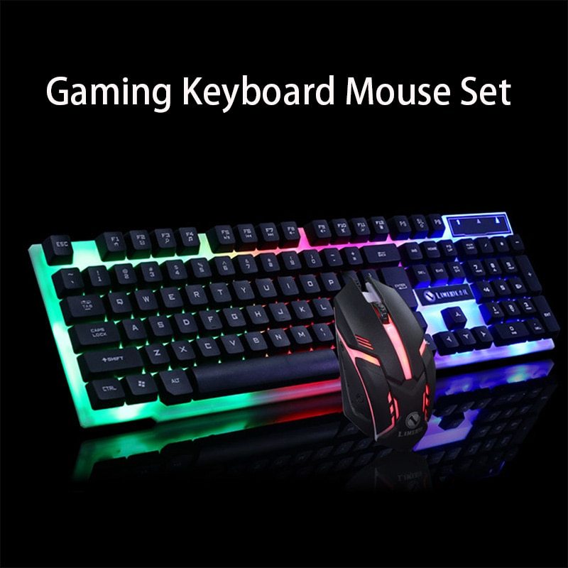 GTX300 Gaming CF LOL Gaming Keyboard Mouse Glowing Set - PryTheory