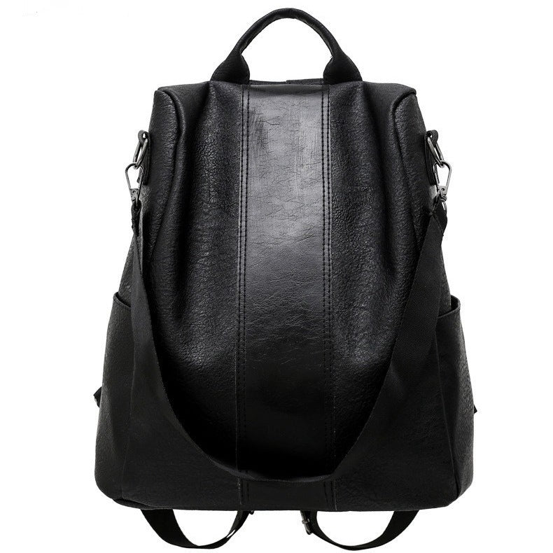 'Solid Color Large Capacity Backpack - PryTheory