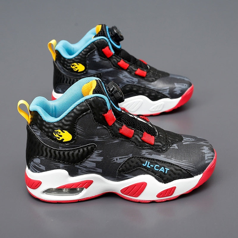 Cushion Rotating Button Running Shoes. - PryTheory