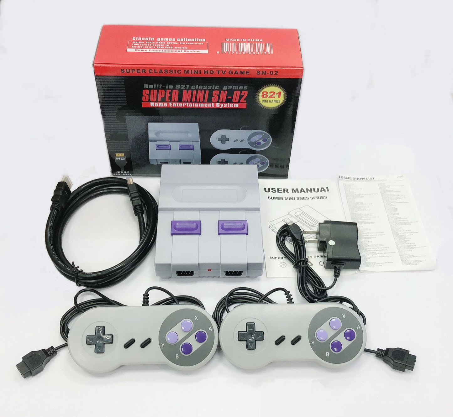 FC Red And White Classic TV Game Console - PryTheory