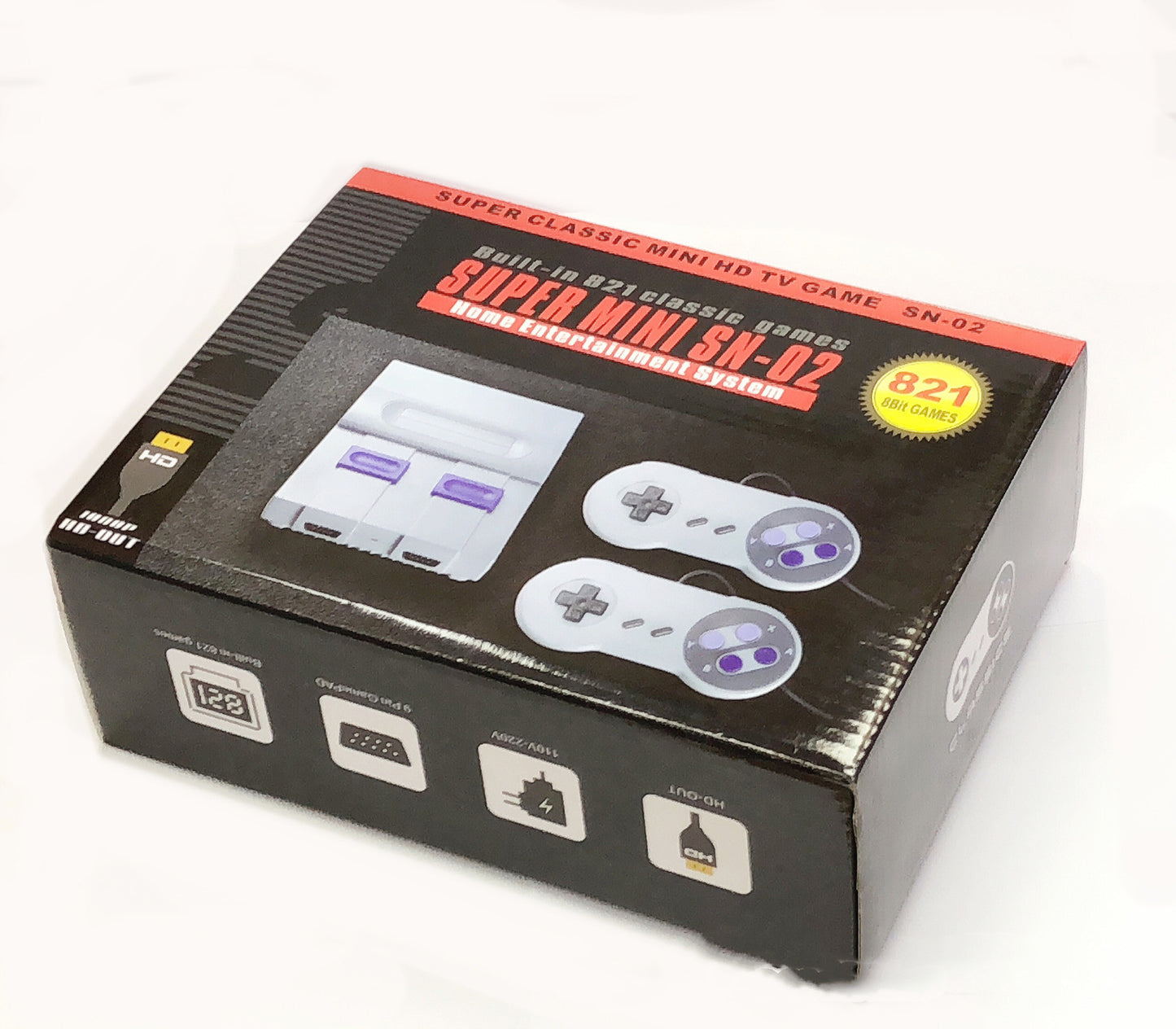 FC Red And White Classic TV Game Console - PryTheory