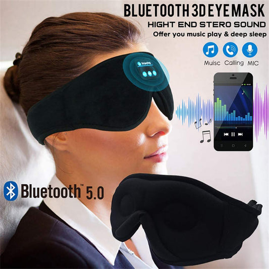 Wireless Call Stereo Music Blackout Sleep Eye Mask - PryTheory