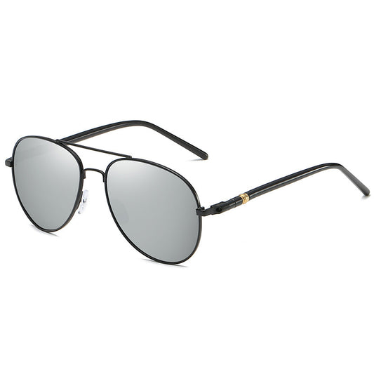Polarized Sunglasses Men's Metal Sunglasses Color Film Sunglasses - PryTheory