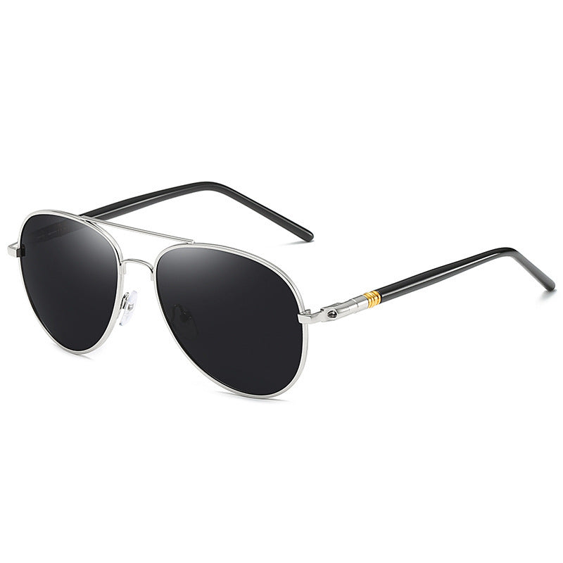Polarized Sunglasses Men's Metal Sunglasses Color Film Sunglasses - PryTheory