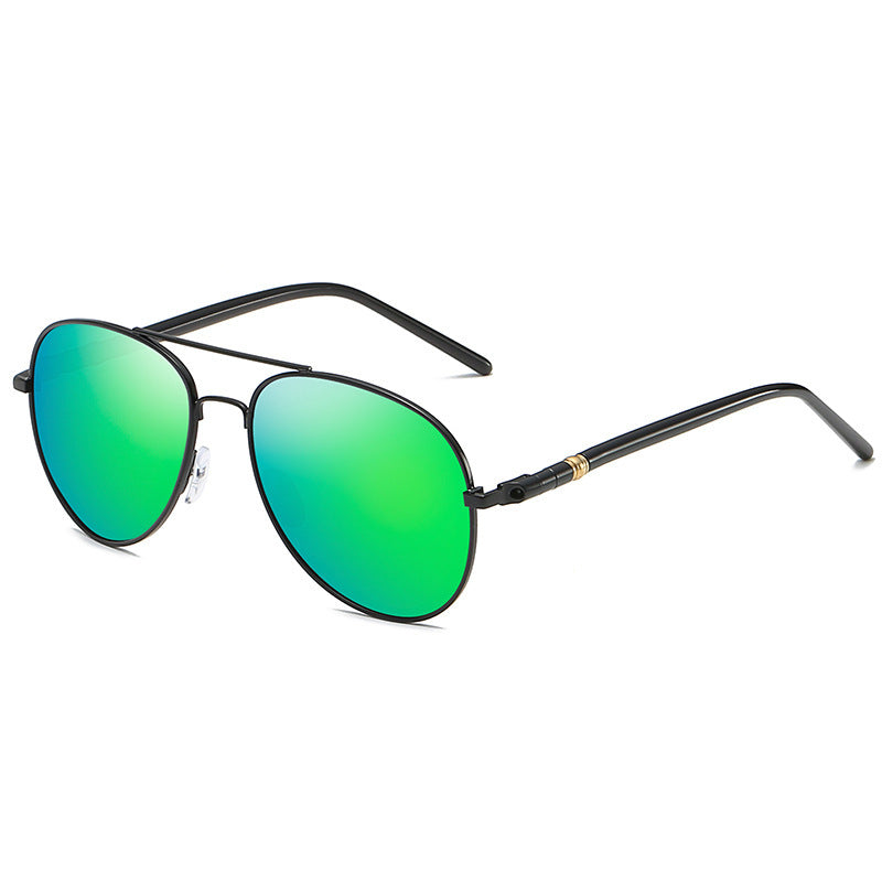 Polarized Sunglasses Men's Metal Sunglasses Color Film Sunglasses - PryTheory