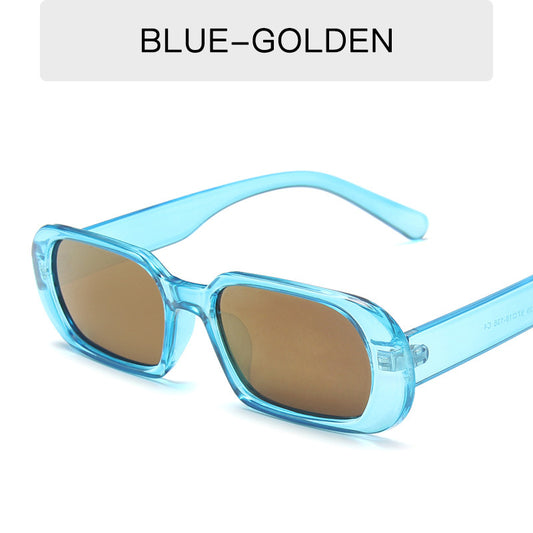 Retro Small Frame Sunglasses Female Candy Color Colorful Fashion Sunglasses - PryTheory