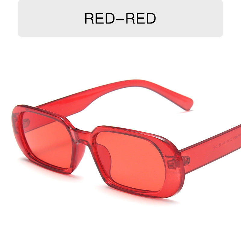Retro Small Frame Sunglasses Female Candy Color Colorful Fashion Sunglasses - PryTheory