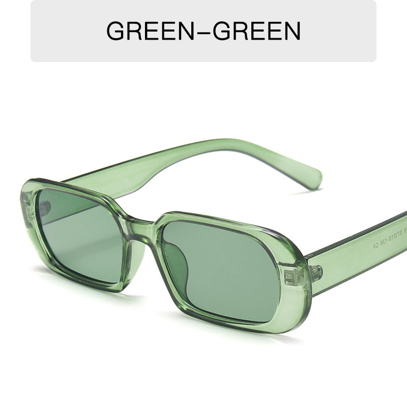 Retro Small Frame Sunglasses Female Candy Color Colorful Fashion Sunglasses - PryTheory
