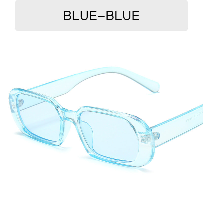 Retro Small Frame Sunglasses Female Candy Color Colorful Fashion Sunglasses - PryTheory