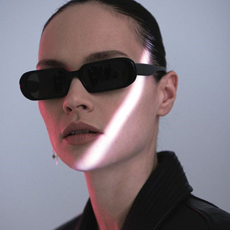 Retro Small Frame Sunglasses Female Candy Color Colorful Fashion Sunglasses - PryTheory