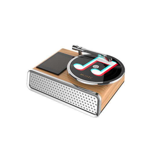 *RECORD PLAYER MINI SPEAKER