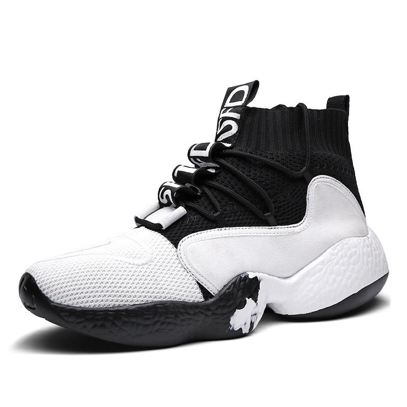 Flying Knit High-Top Shoes - PryTheory