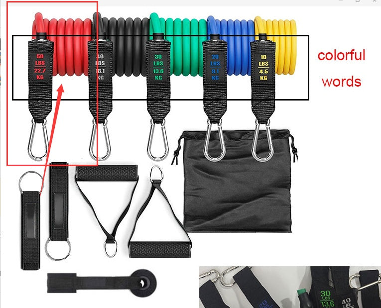 Fitness Rally Elastic Rope Resistance Band - PryTheory