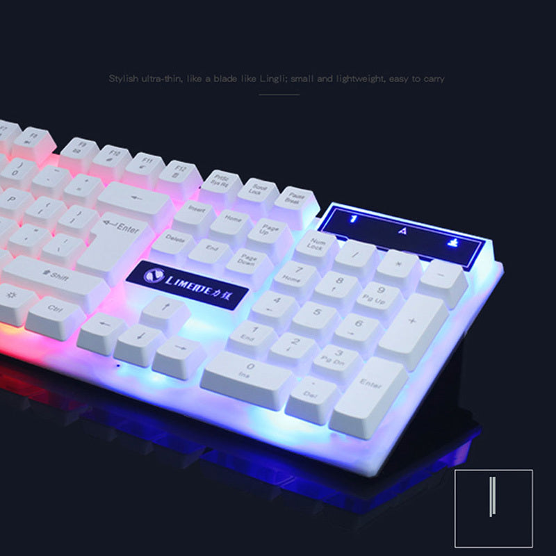 GTX300 Gaming CF LOL Gaming Keyboard Mouse Glowing Set - PryTheory