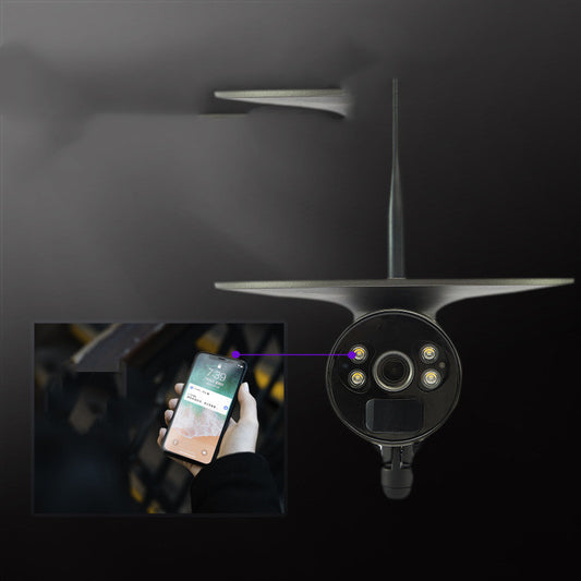 Solar Wireless WIFI 4G Outdoor High-definition Full Color Mobile Phone Remote Monitoring Camera. - PryTheory