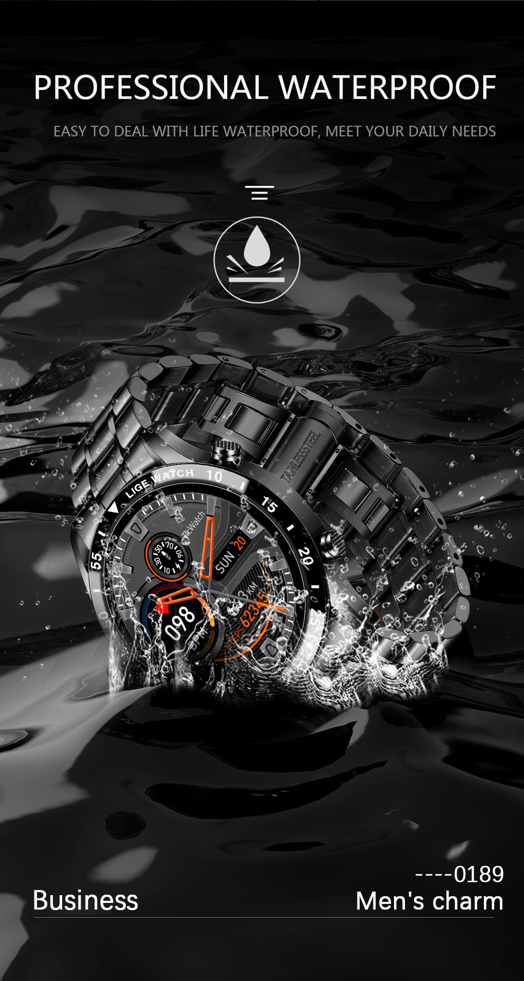 Lige's Upgrade Smart Wearable Watch. - PryTheory