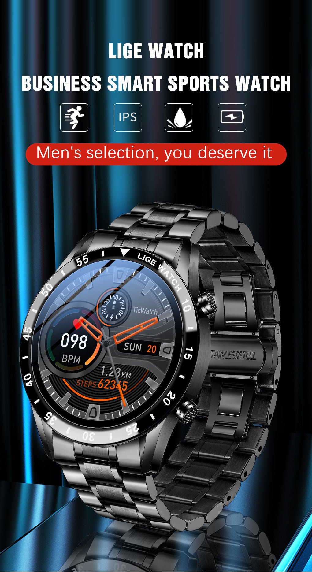 Lige's Upgrade Smart Wearable Watch. - PryTheory
