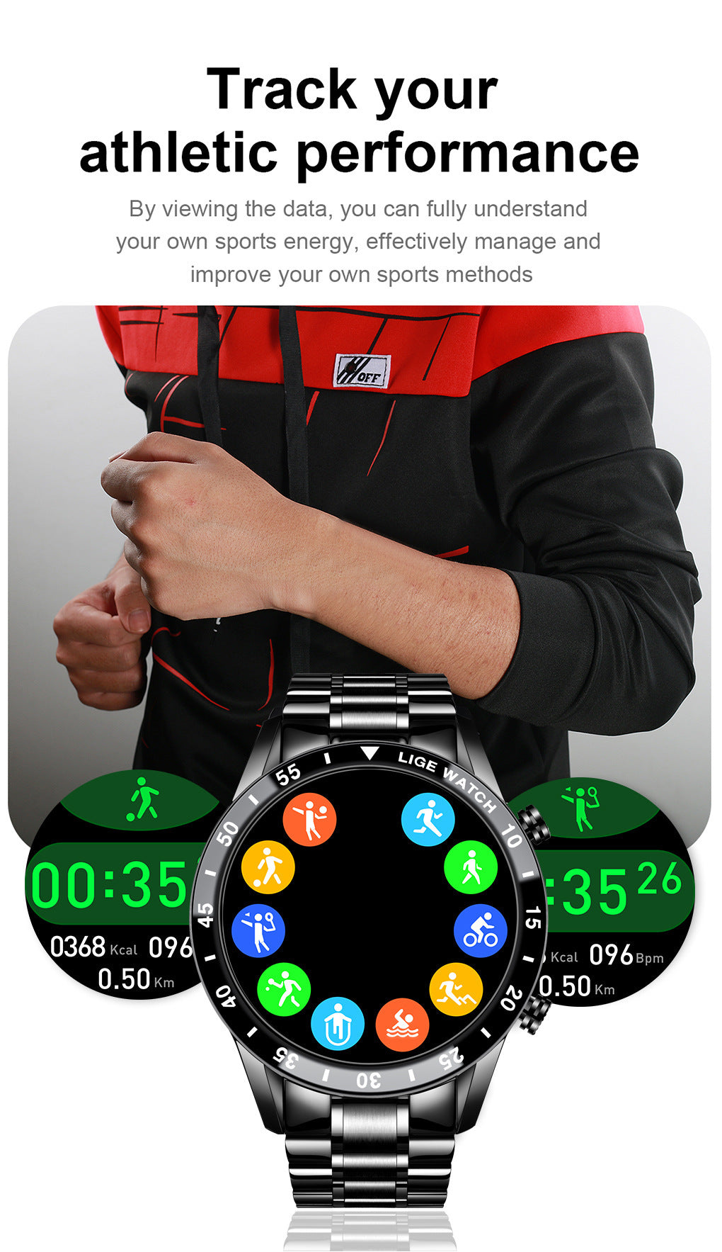 Lige's Upgrade Smart Wearable Watch. - PryTheory