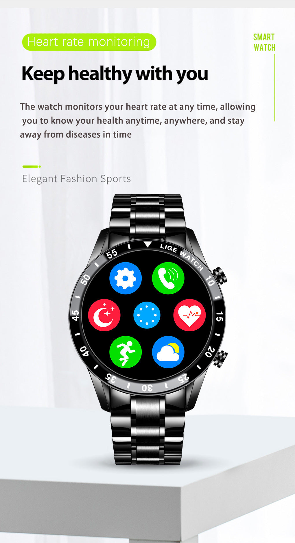 Lige's Upgrade Smart Wearable Watch. - PryTheory