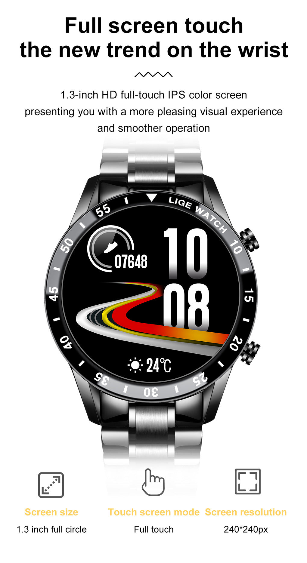 Lige's Upgrade Smart Wearable Watch. - PryTheory