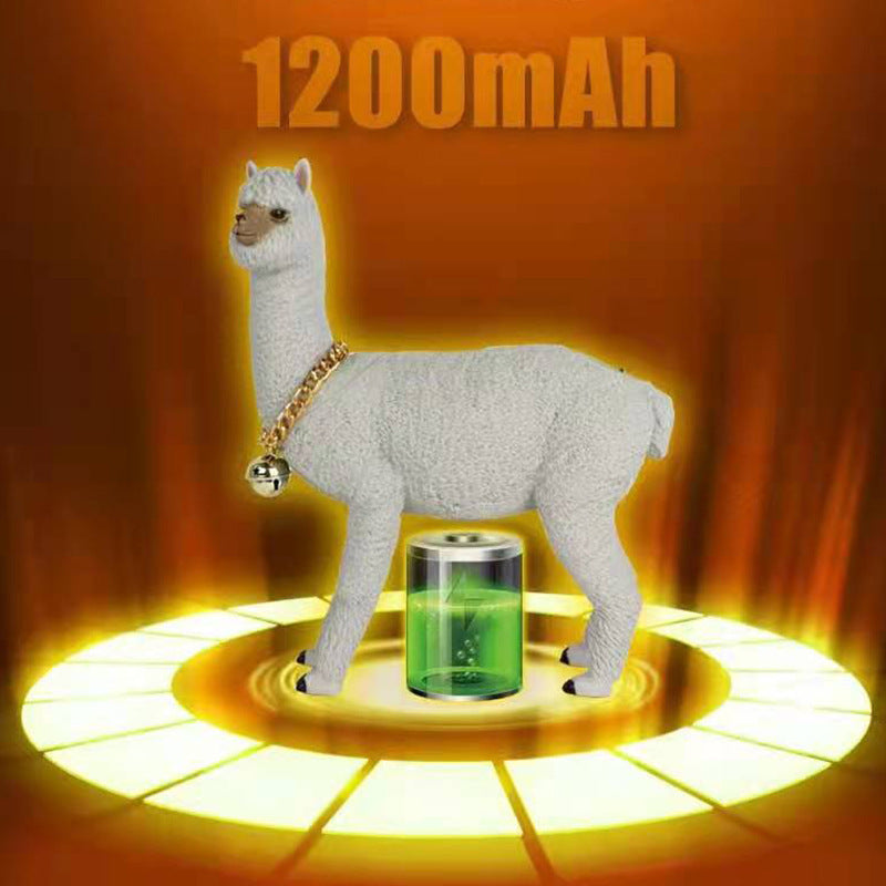 Cartoon Alpaca Card FM Radio/ Wireless Subwoofer Sound Box For PC Computer Audio Center. - PryTheory