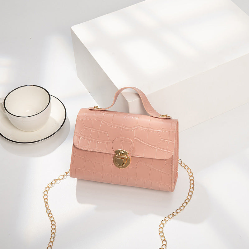 Women's Fashion Simple Chain Portable Messenger Bag - PryTheory