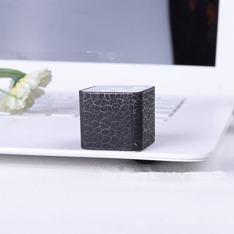 Mini Card Water Cube Colorful Lights External Mp3 Player. - PryTheory