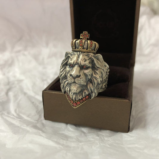 Vintage lion ring. - PryTheory