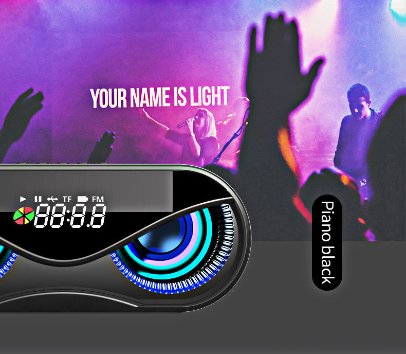 Colorful Lights/Dual Speakers/ Digital Buttons/ Bluetooth Speaker. - PryTheory