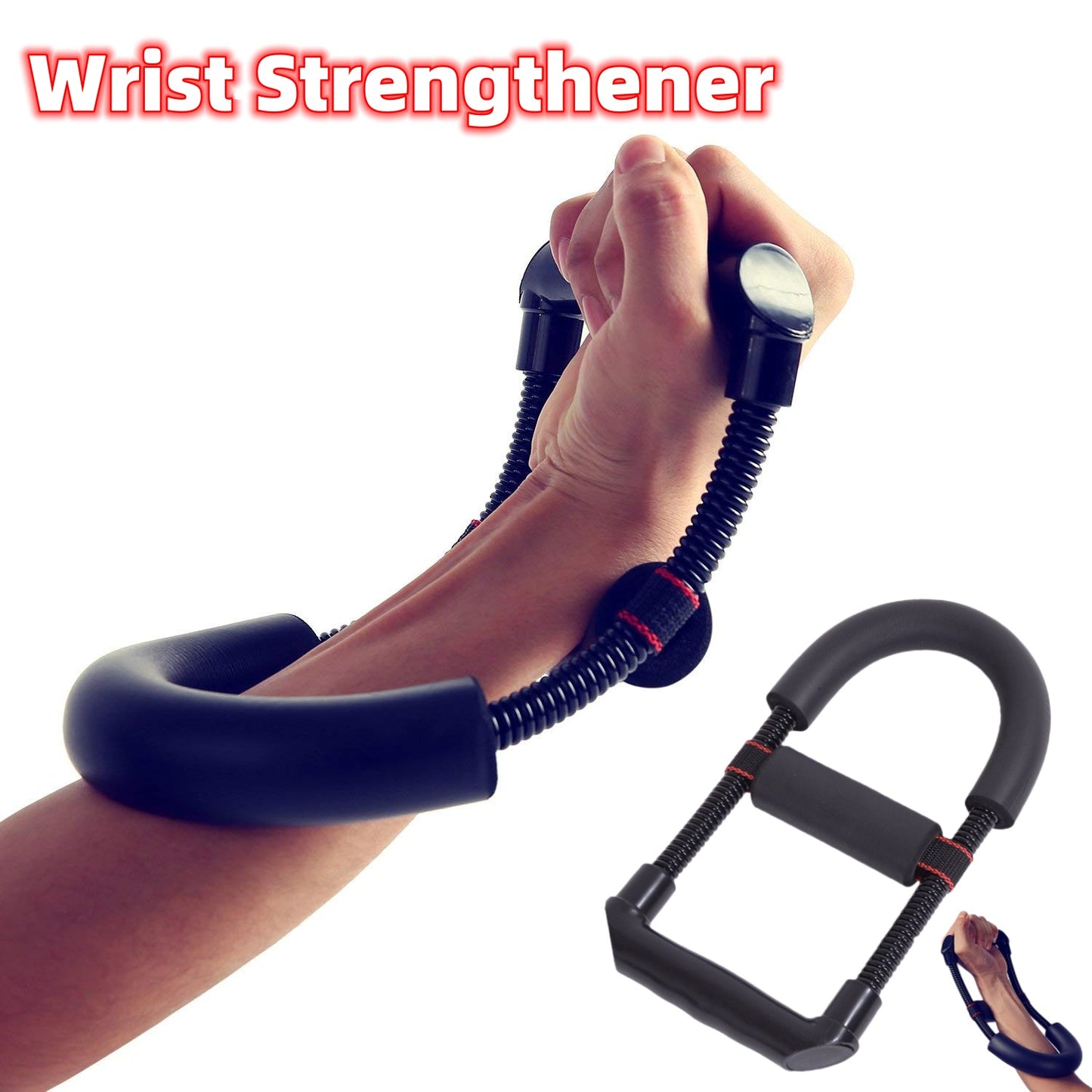 Grip Power Wrist Forearm Hand Grip Arm Trainer Adjustable Forearm Hand Wrist Exercises Force Trainer Power Strengthener Grip Fitness - PryTheory