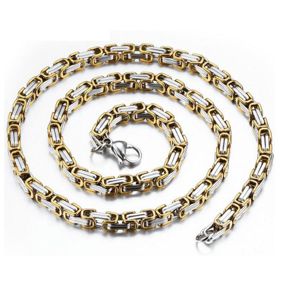 Stainless steel punk Necklace. - PryTheory