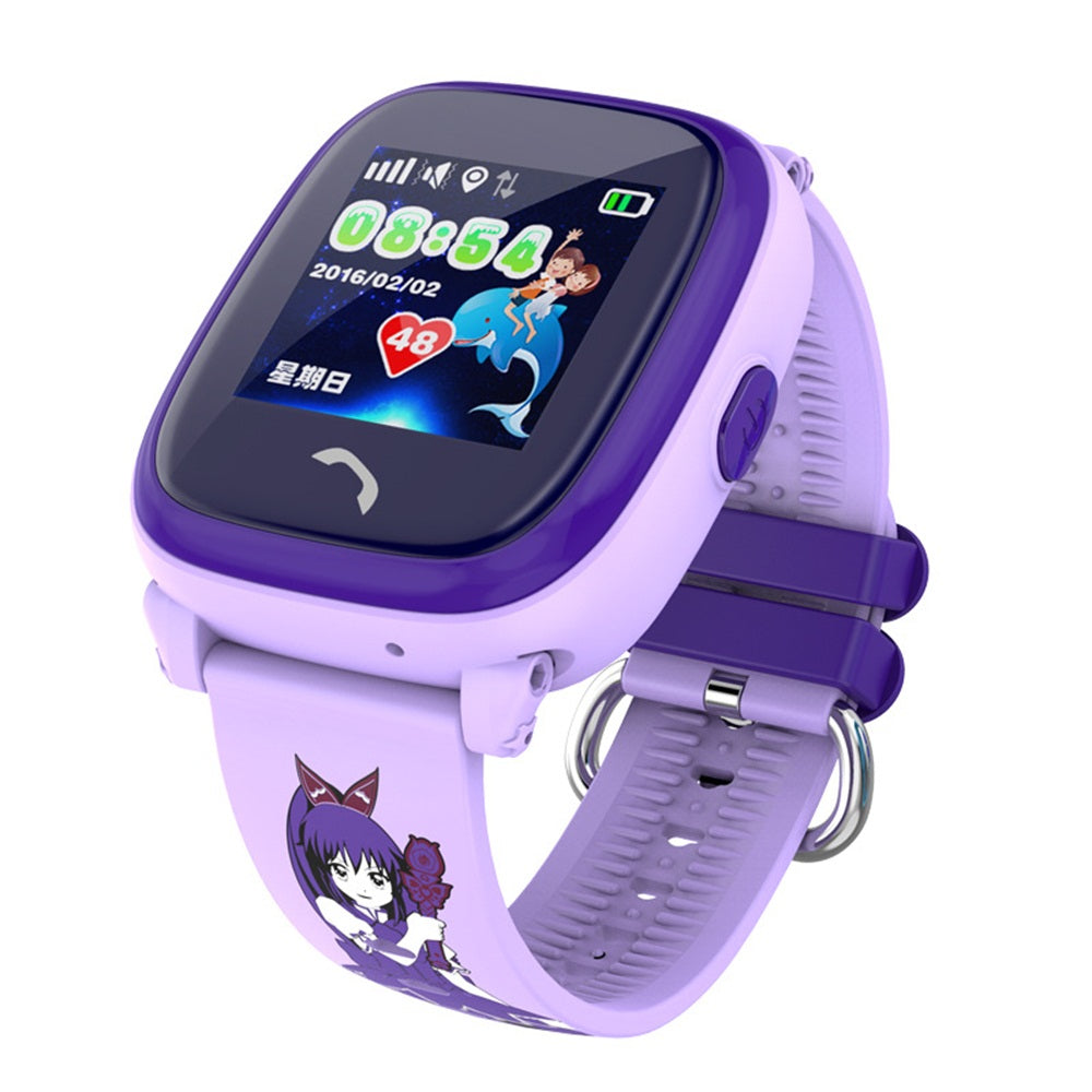 •DF25 Children Waterproof Smart Watches Touch Screen Call for Rescue Remote Monitoring and Location Children's Telephone Watches