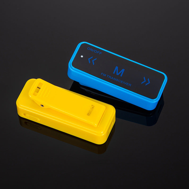 Radio Mini Small Walkie-talkie Ear-hook Handheld Hair Salon And Hairdressing Home Walkie-talkie. - PryTheory