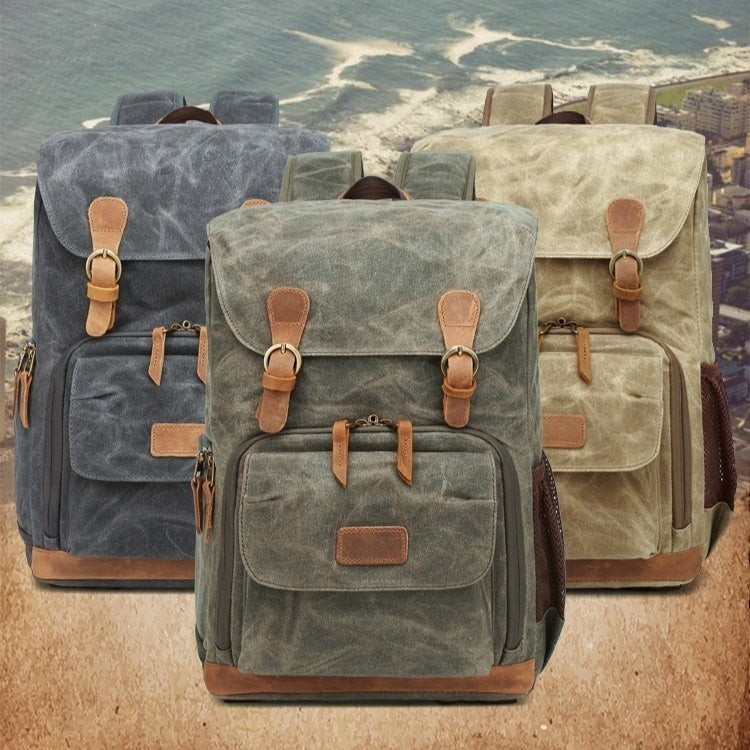 Canvas Camera/ Multi-functional Backpack. - PryTheory