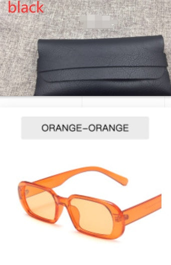 Retro Small Frame Sunglasses Female Candy Color Colorful Fashion Sunglasses - PryTheory