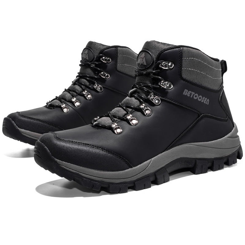 Outdoor Waterproof Non-slip Hiking Shoes For High-top Hiking - PryTheory