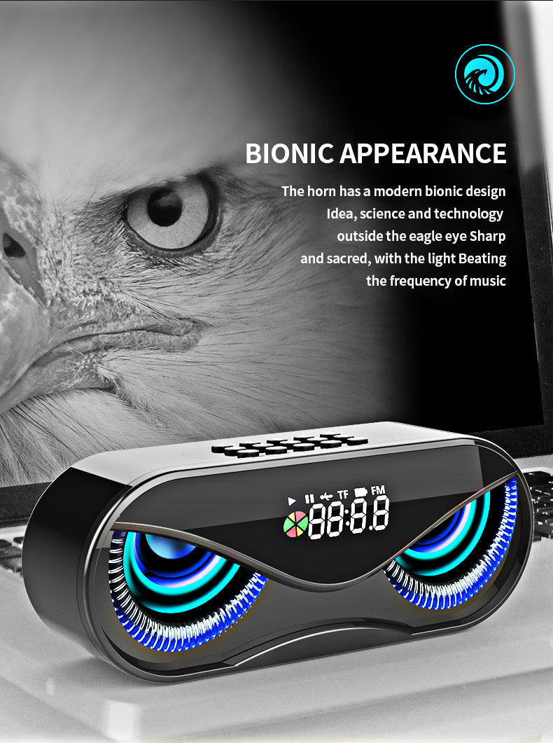 Colorful Lights/Dual Speakers/ Digital Buttons/ Bluetooth Speaker. - PryTheory