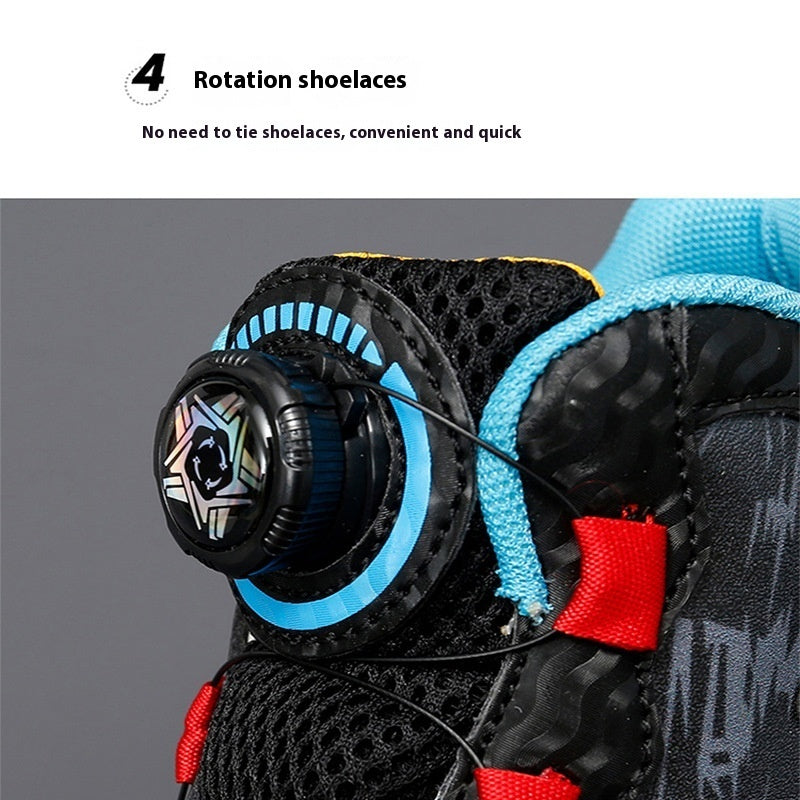 Cushion Rotating Button Running Shoes. - PryTheory