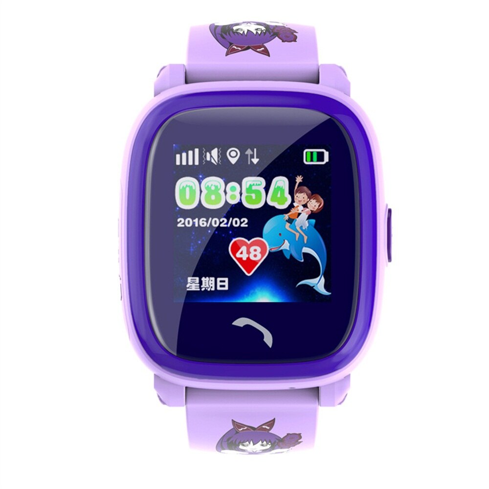 •DF25 Children Waterproof Smart Watches Touch Screen Call for Rescue Remote Monitoring and Location Children's Telephone Watches