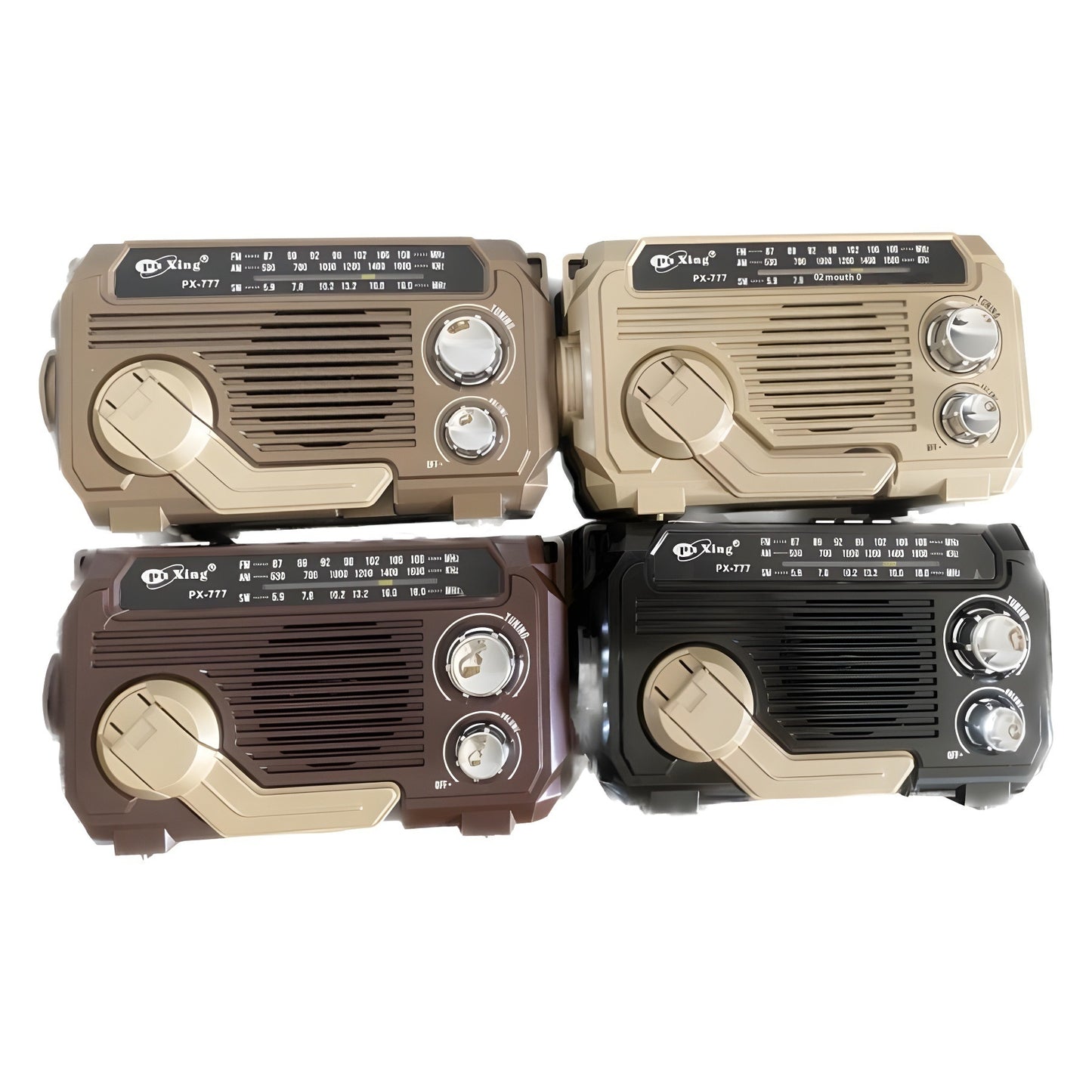 Hand Portable Radio Solar Power Generation Outdoor Bluetooth Speaker - PryTheory