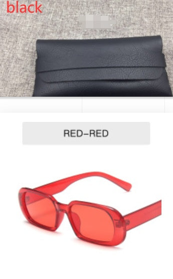 Retro Small Frame Sunglasses Female Candy Color Colorful Fashion Sunglasses - PryTheory
