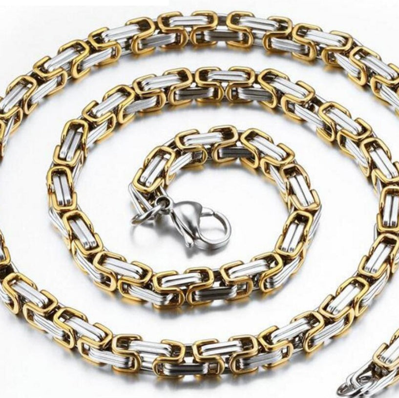Stainless steel punk Necklace. - PryTheory