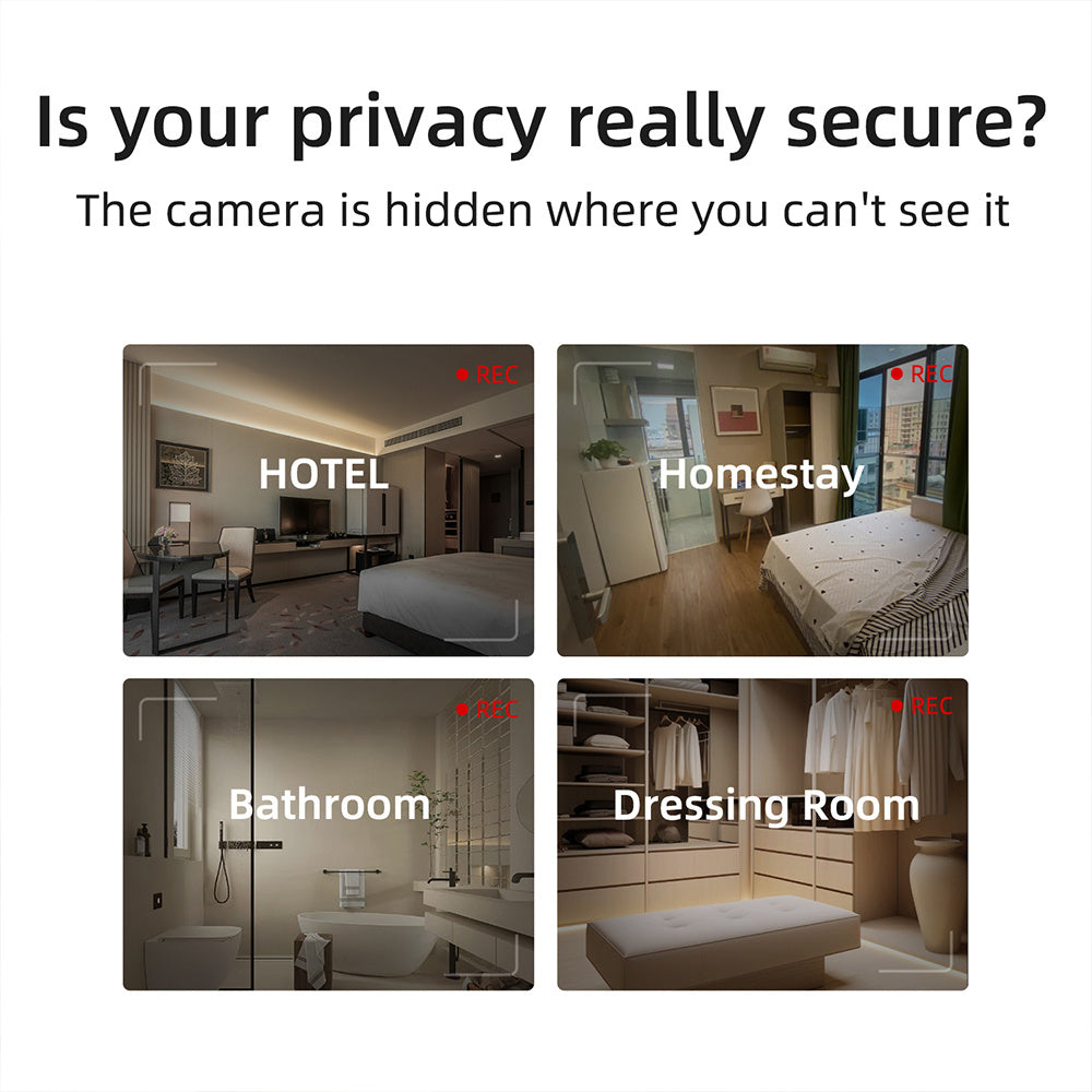 Camera Detector Long Standy Infrared Optical Detection 5M Detection Distance Easy Remote Inspection Camera Nowhere To Hide - PryTheory