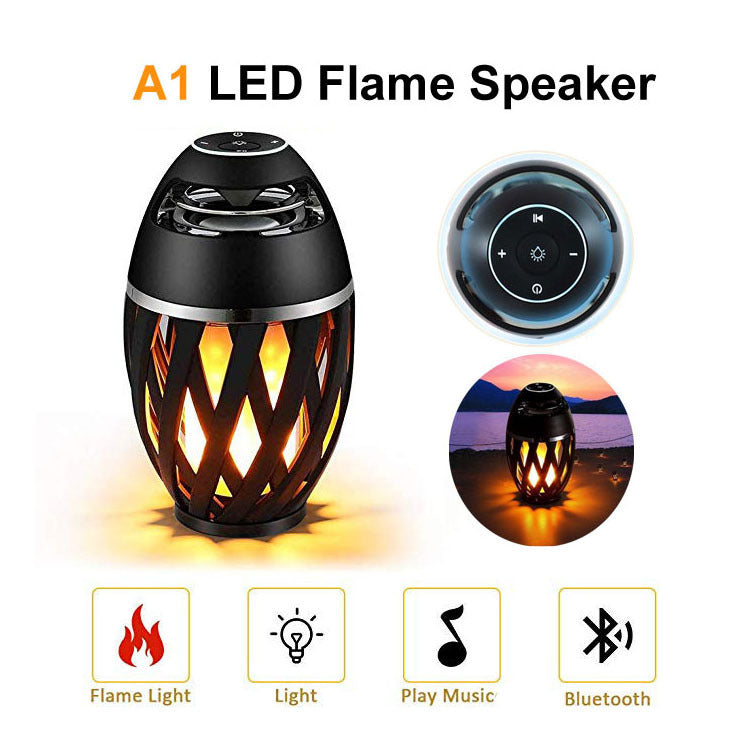 LED Flame 9 Bluetooth Speaker - PryTheory