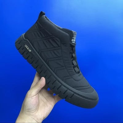 High-top Cotton Shoes Men's Outdoor Cold-resistant Waterproof Non-slip. - PryTheory