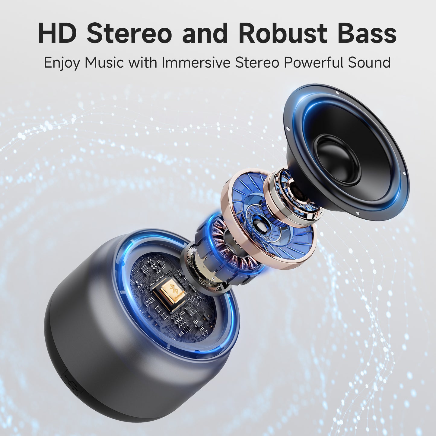 JYX L6 Portable Bluetooth Speaker & Powerful Sound And Deep Bass Party Speaker For Home & Outdoor And Travel. - PryTheory