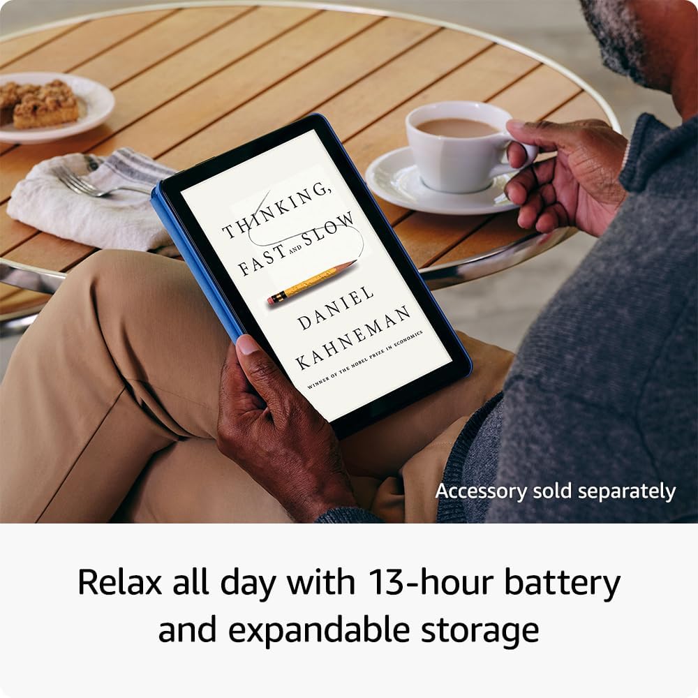 Amazon Fire HD 10 tablet- HD screen- octa core processor- 3 GB RAM- 32 GB