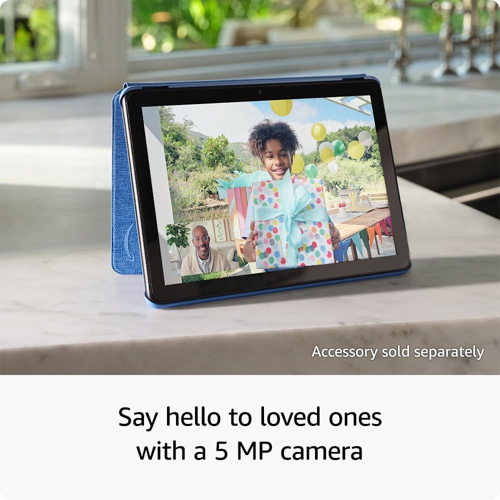 Amazon Fire HD 10 tablet- HD screen- octa core processor- 3 GB RAM- 32 GB